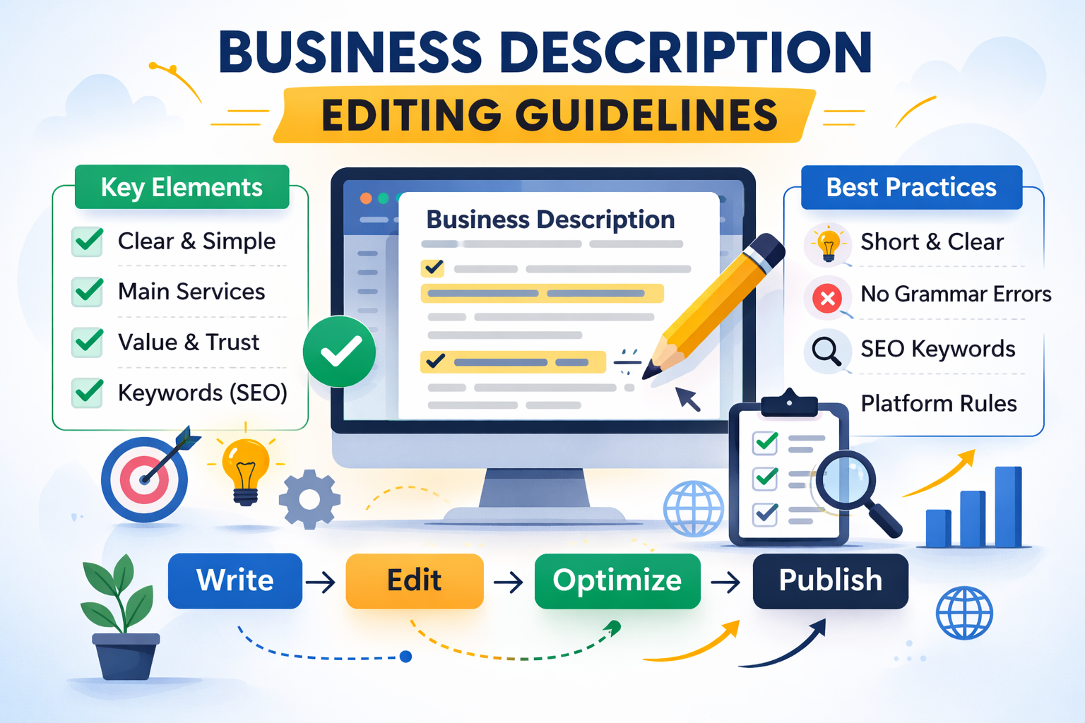 Business Description Editing Guidelines